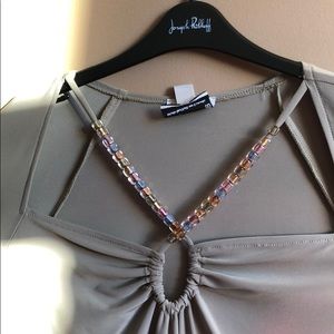 Joseph Ribkoff size 12 olive green top